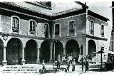 Convento de San Francisco. Foto antigua. Claustro