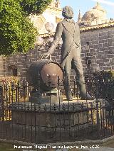 Monumento a Manuel Mar�a Gonz�lez �ngel. 