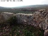 Castillo de Nnchez. Muralla