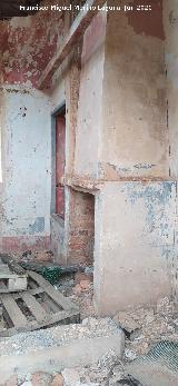 Polvor�n del Cerro de la Cuna. Chimenea de la casa del guarda