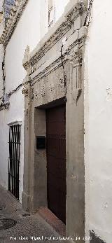 Casa de la Calle Cadenas. Portada