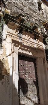 Palacio de Juan de Cuenca y Farf�n de los Godos. Portada