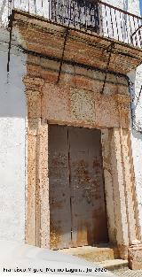 Casa de la Calle Jard�n n� 4. Portada