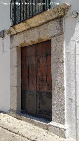 Casa de la Plaza de San Juan n� 8. Portada