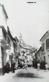 Calle Llana. Foto antigua