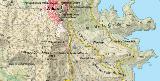 Cerro Pulg�n. Mapa