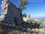 Castillo de la Pea. Muralla Norte. Extramuros