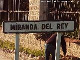 Aldea Miranda del Rey. Cartel