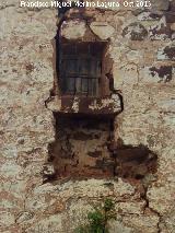 Ermita de San Ildefonso. Hueco del escudo robado