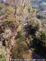 Ro Vboras. A la altura del Puente de Matamulas