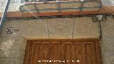 Dintel. Calle Pastores - beda