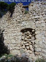 Casa forestal de la Hoya del Cao. Puerta cegada