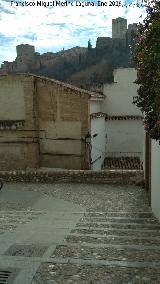 Alhambra. Desde la Calle Molinillo