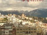 Alhambra. Desde la Avenida de la Constitucin