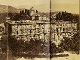 Alhambra. Palacio de Carlos V. Foto antigua