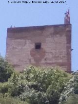 Alhambra. Torre de la Vela. Desde el Darro