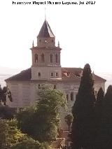 Alhambra. Iglesia de Santa Mara. Desde el Generalife