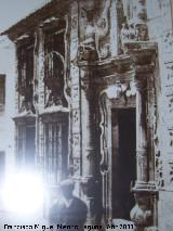 Cilla del Cabildo Colegial. Foto antigua