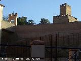 Alcazaba de Guadix. Acceso a la Alcazaba desde el Convento de San Agustn