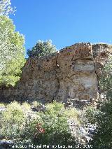 Acueducto del Toril. Paredes del acueducto