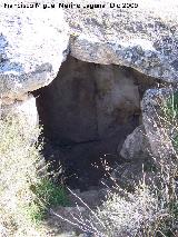 Dolmen IX. Entrada