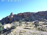 Llano de la Ermita. Paredes rocosas de la meseta