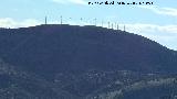 Parque elico Sierra del Trigo. Desde las Lomas de Carboneros