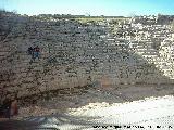 Yacimiento arqueolgico Ronda la Vieja. Gradero