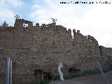 Muralla. Muralla de la Calle Rambla con restos de almenas