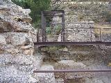 Castillo de Lorca. Muro del Espaldn. Puerta en acodo