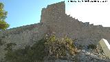 Castillo de Santa Brbara. Murallas del tercer recinto