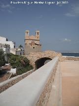 Isla de Tabarca. Puerta de Alicante o San Miguel. Adarve