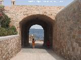 Isla de Tabarca. Puerta de Alicante o San Miguel. Intramuros