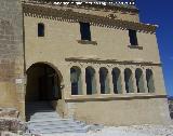 La Mota. Casas del Cabildo. Ya reconstruido