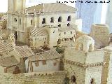 La Mota. Casas del Cabildo. Maqueta