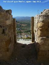 Castillo de Alcaudete. Poterna islmica
