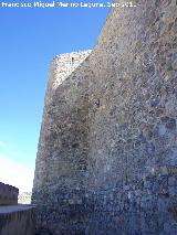 Castillo de Alcaudete. Torren circular