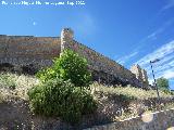 Castillo de Alcaudete. Murallas