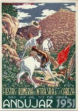 Romera de la Virgen de la Cabeza. Cartel 1951