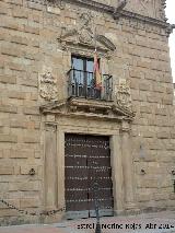 Palacio de los Prez de Vargas. Portada