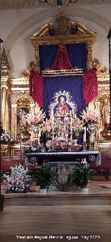 Santuario de la Virgen de la Cabeza. Capilla Mayor