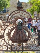 Virgen de la Cabeza. Valla del Santuario