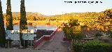 Pantano del Guadal�n. Presa desde el Balc�n del Guadal�n
