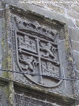 Catedral de Baeza. Torre. Escudo de Castilla y Len