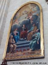 Catedral de Baeza. Interior. Cuadro junto a la Capilla Dorada