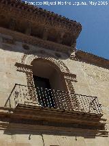 Ayuntamiento de Baeza. Balcn derecho