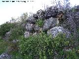 Oppidum de Torrevieja. Muralla ciclpea oeste