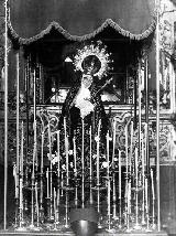 Semana Santa de Baeza. Virgen de la Soledad 1949