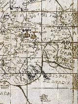 Historia de Baeza. Mapa de 1641