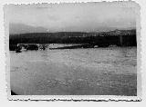 Puente del Obispo. Riada del Guadalaquivir de 1963. Fotografa propiedad de D. Sebastian Rivera Leiva